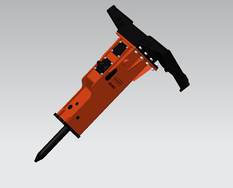 SK40 skid hydrualic breaker