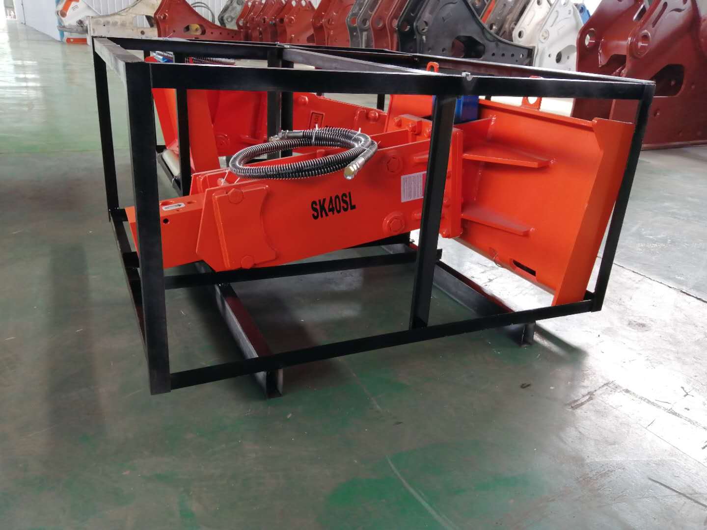 hydraulic breaker for skidsteer-1