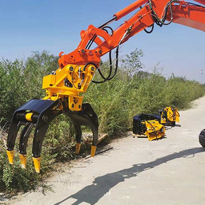 Excavator Hydraulic Log Grapples SK-06