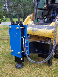 Hydraulic Post Driver for Skid Steer Loader