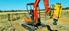 Excavator Post Driver SK40